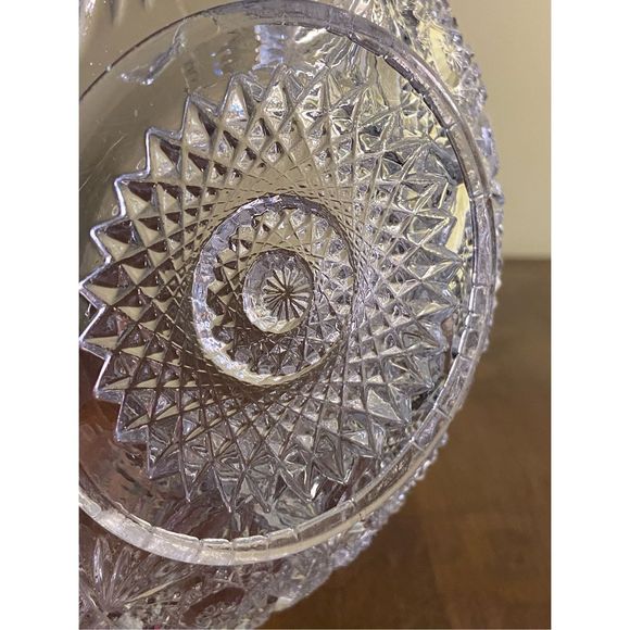 Vintage Crystal bowl A24 - Picture 3 of 5